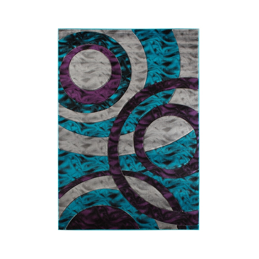 Orelsi Collection Abstract Area Rug