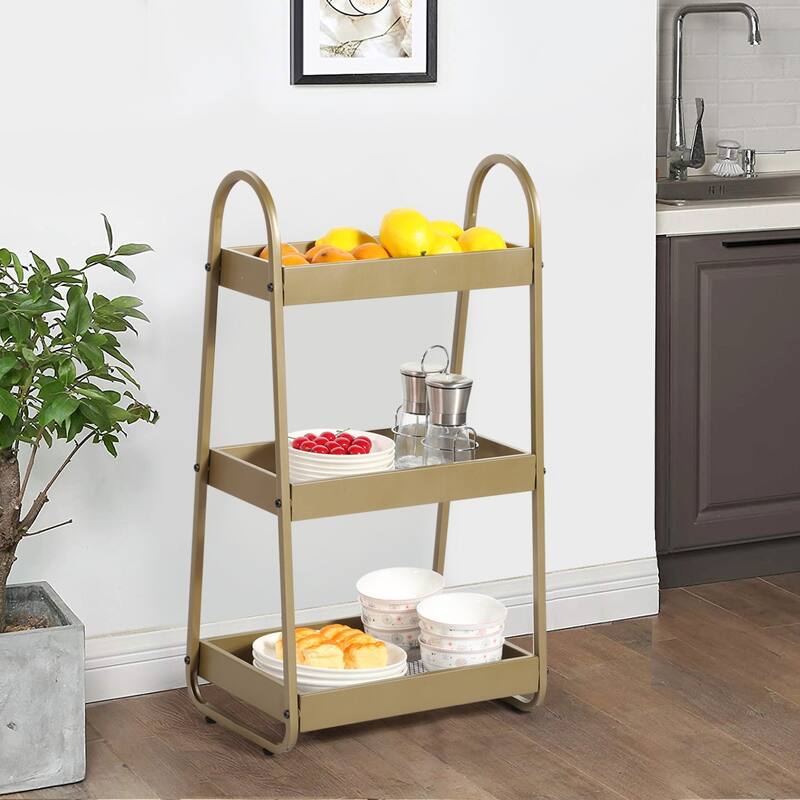 3-layer Iron Mesh Rack