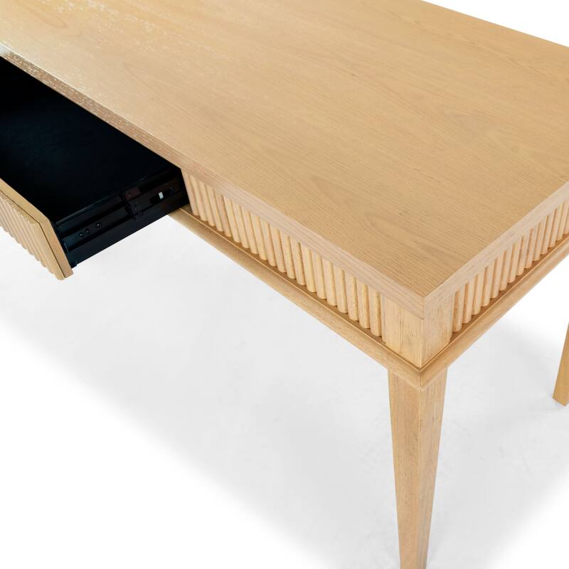 SAFAVIEH Couture Shelbie 1-Drawer Reeded Desk