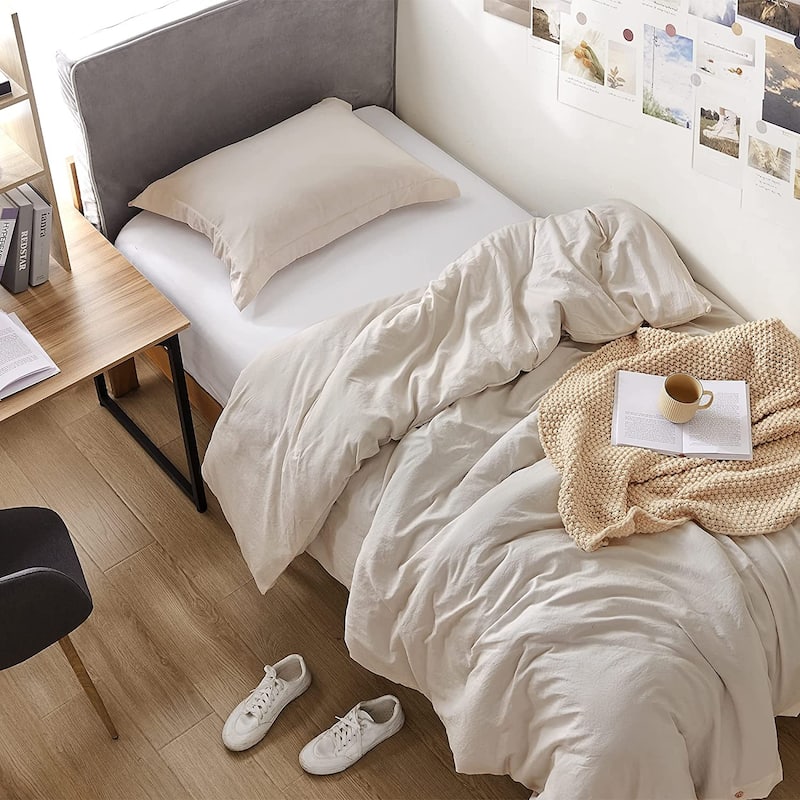 Natural Loft® Oversized Comforter Set - Jet Stream