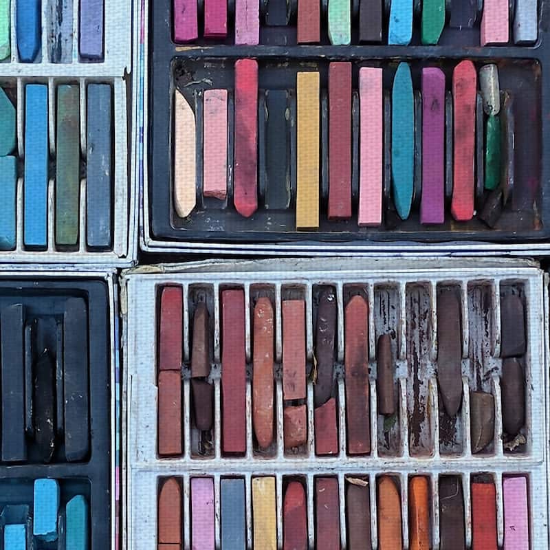 Global Pigments by Peter Feghali Canvas Art Print