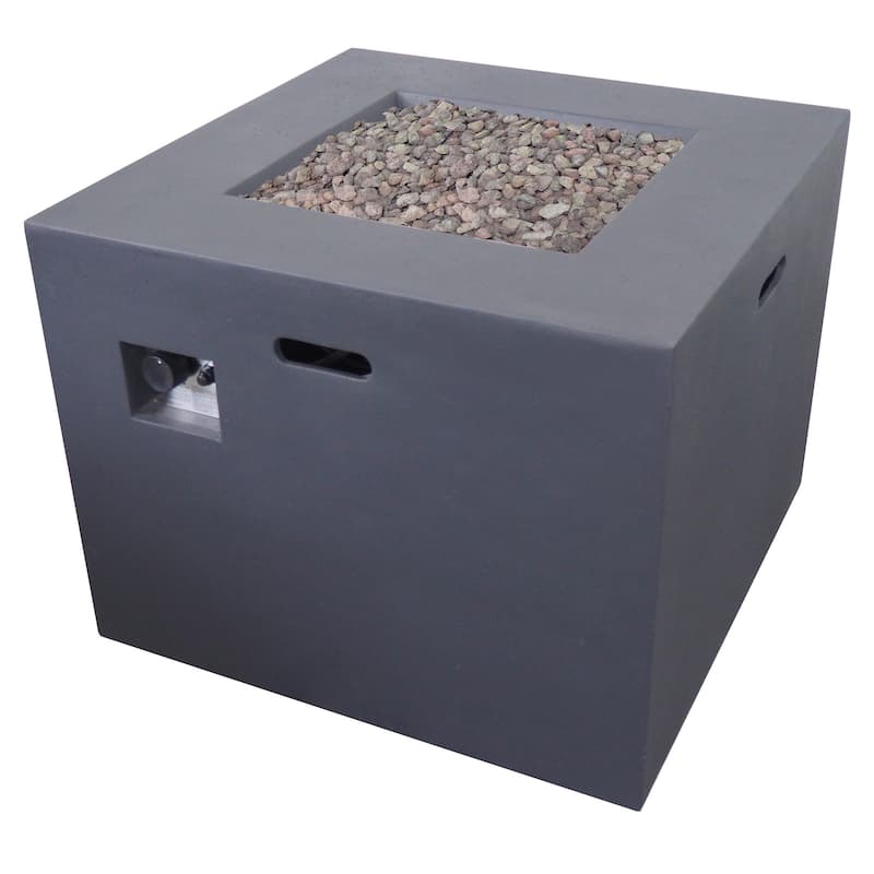 Aidan Outdoor Propane Fire Pit Table by Christopher Knight Home