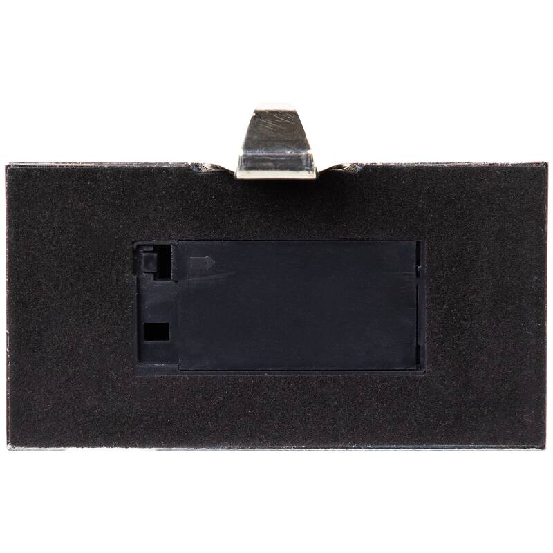 LED Lighted Shiny Christmas Tree Stocking Holder - 7" - Silver and Green