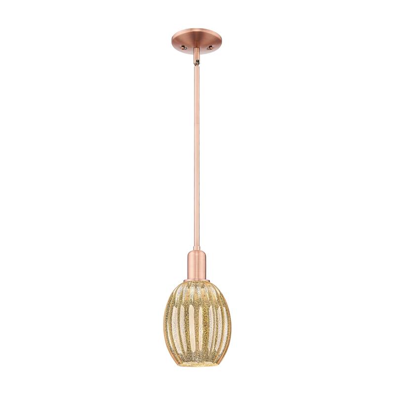 Innovations Lighting Downtown Urban - Preston - 1 Light 6" Bell Shade Stem Hung Mini Pendant