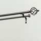 preview thumbnail 3 of 9, ATI Home Torch Double Curtain Rod and Finial Set