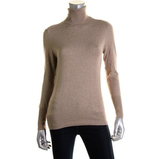 Elan Women's Turtleneck Knit Sweater - 14998714 - Overstock.com ...
