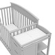 preview thumbnail 42 of 44, Graco Benton 4-in-1 Convertible Crib and Changer – GREENGUARD Gold Certified, Crib and Changing Table Combo