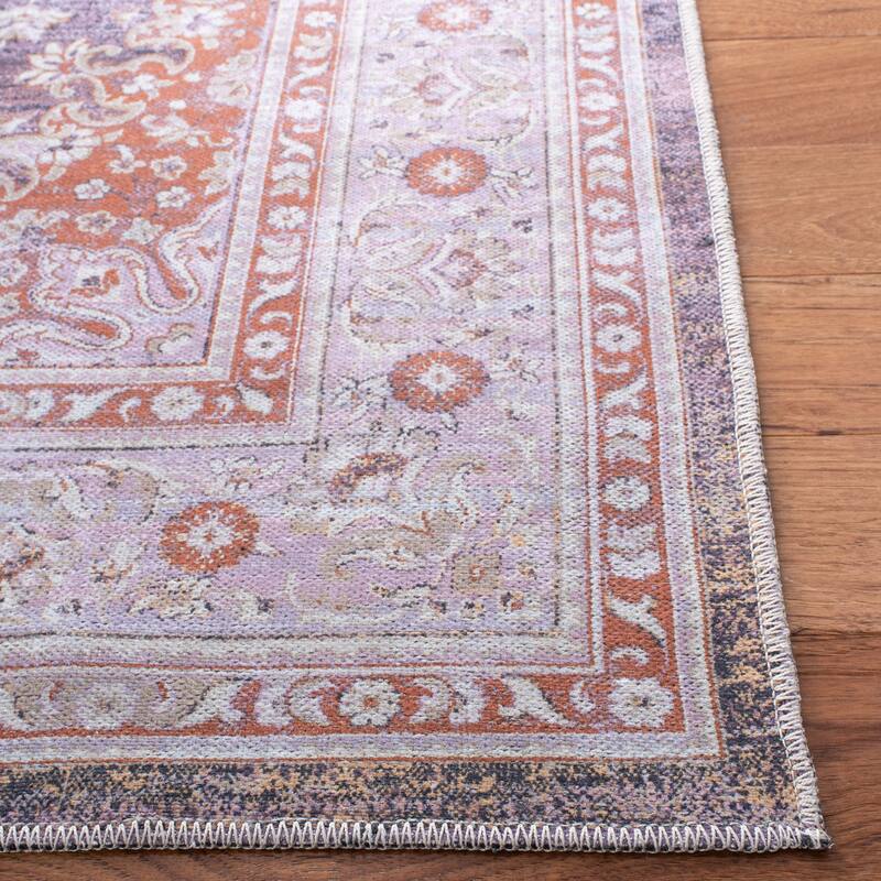 SAFAVIEH Serapi Machine Washable Netta Shabby Chic Distressed Rug