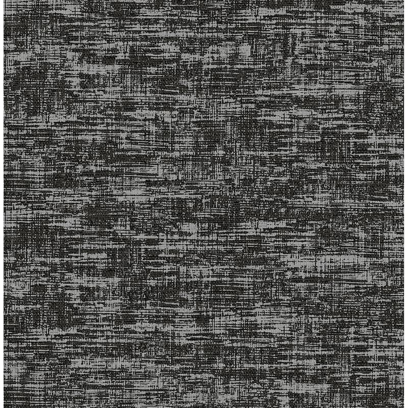 Stacy Garcia Home Interference Peel and Stick Wallpaper - 20.5 in. W x 18 ft. L - Ash Grey