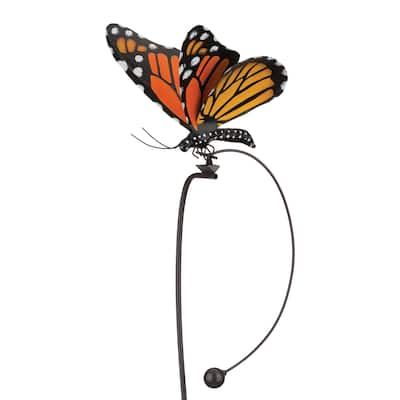 Rocker Butterfly Stake - Monarch