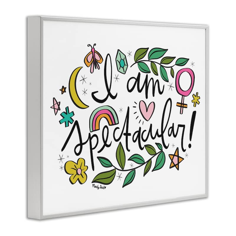 Stupell Motivational I Am Spectacular Framed Giclee Art Design By Mandy Ford Art + Illustration