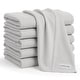 preview thumbnail 73 of 73, Baby Burp Cloths Set, Large 6-Layer, 100% Cotton Comfy Cubs Stone 6P