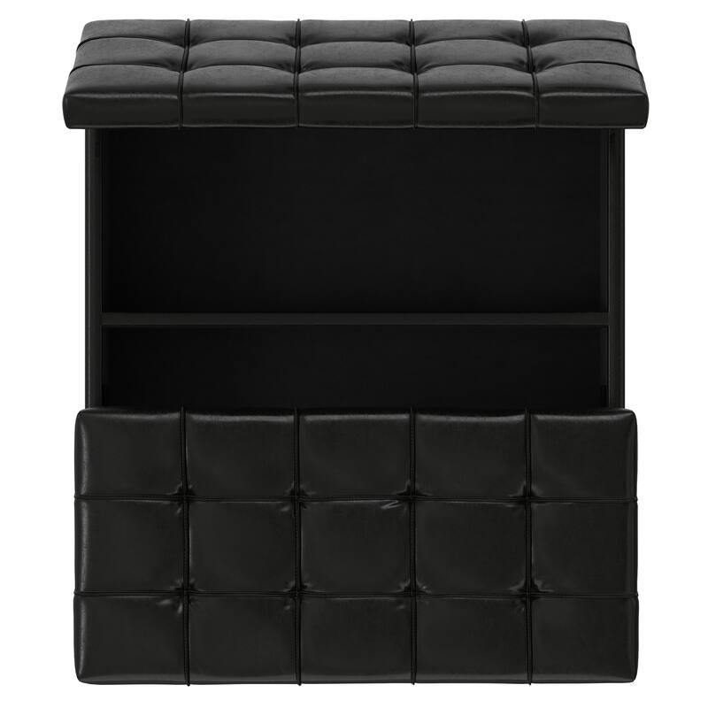 WYNDENHALL Elliot 40 inch Wide Transitional Square Table Ottoman