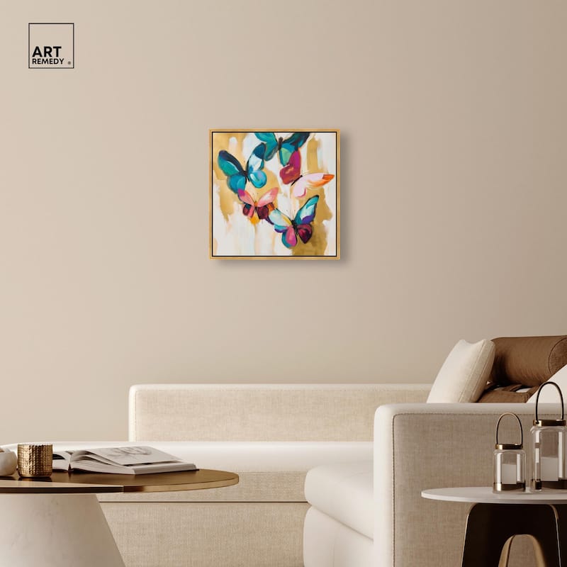 Wings in Waltz II Canvas by Art Remedy