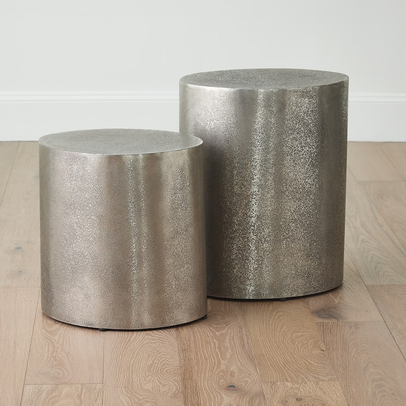 Yves Texture Drum Table