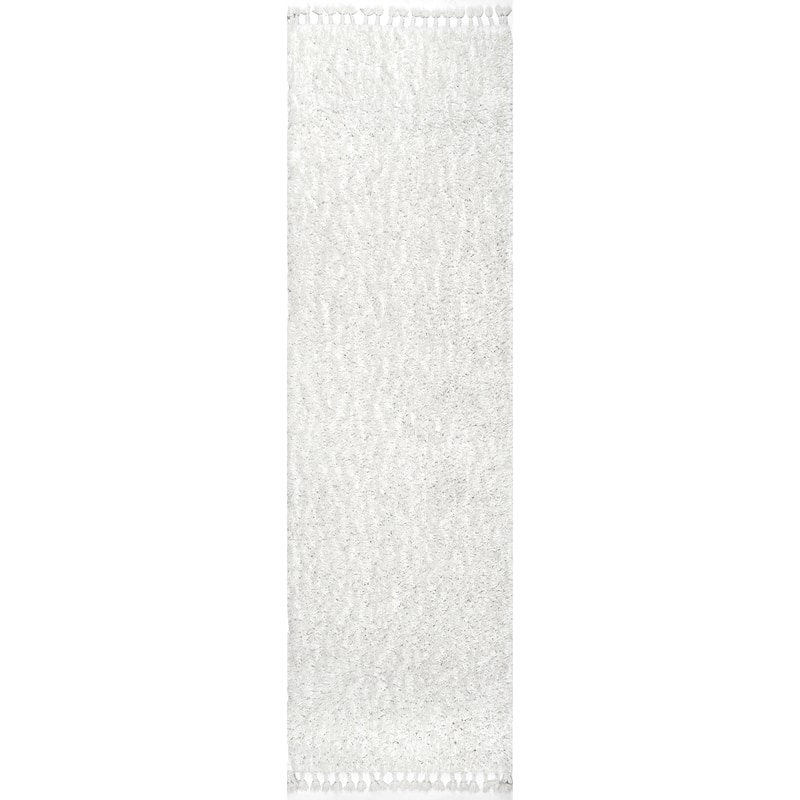 Nuloom Neva Modern Tasseled Shag Area Rug