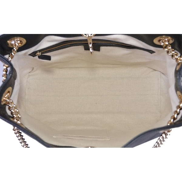 gucci soho tote with chain straps