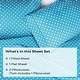 preview thumbnail 21 of 75, Superior Cotton Blend Polka Dot Bed Sheet Set