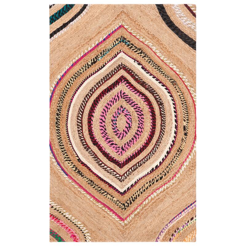 SAFAVIEH Handmade Cape Cod Xaviera Coastal Jute Rug
