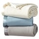 preview thumbnail 3 of 1, 100% Merino Wool Blanket with Satin Border