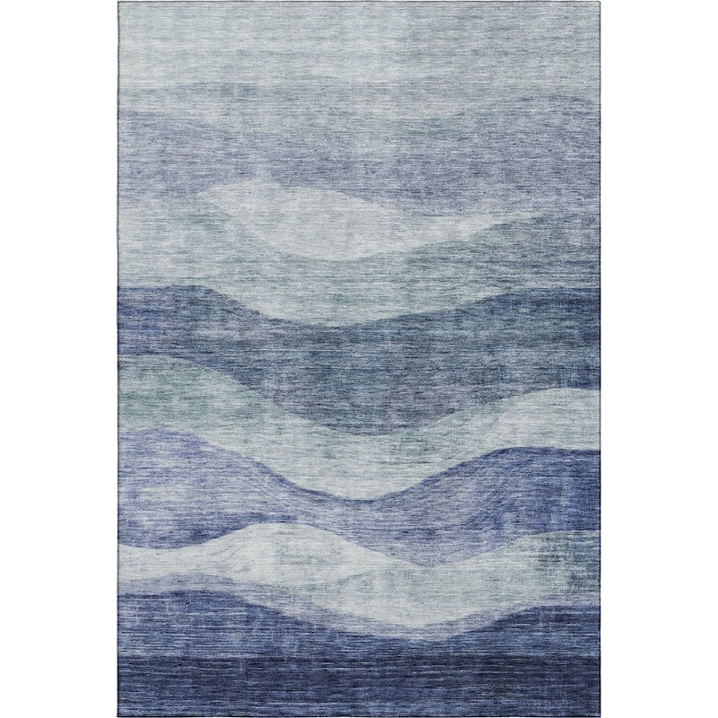 Premium Washable Super Soft Cool Modern Wvave Mayfield Rug