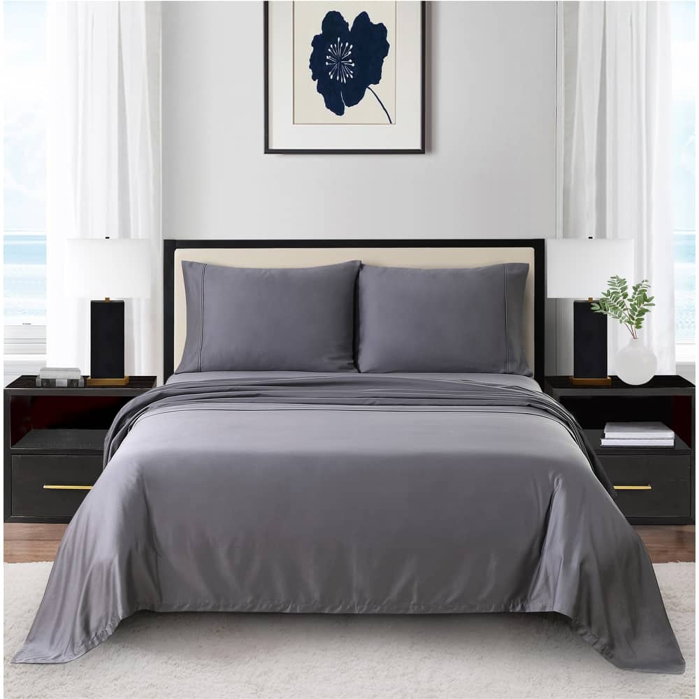 Anne Klein Reverie 4-Piece Cotton Sheet Set