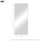 Carson Carrington Paaskynen Aluminum Alloy Full Length Floor Mirror