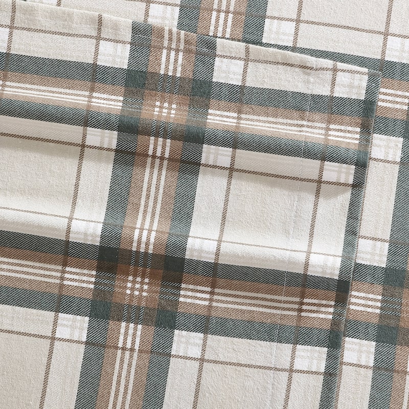Eddie Bauer Printed Cotton Flannel Sheet Set