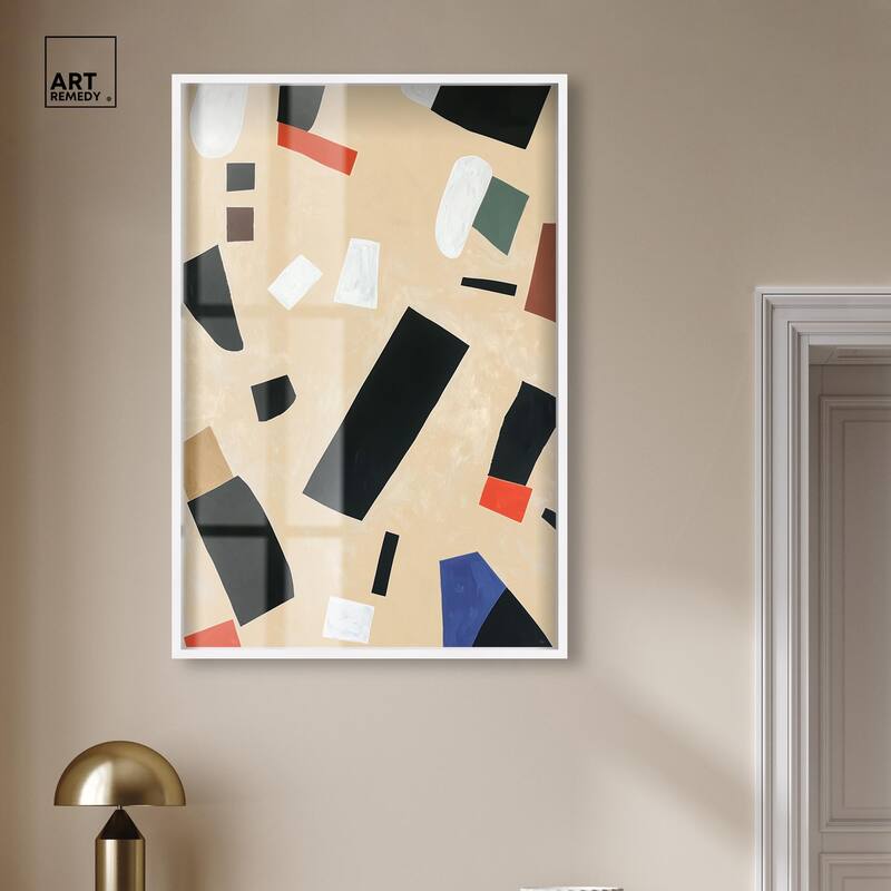 Mindscape Mosaic I Shadowbox by Art Remedy
