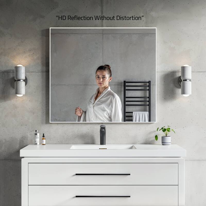 Catton Mirror - Rectangle 32" High