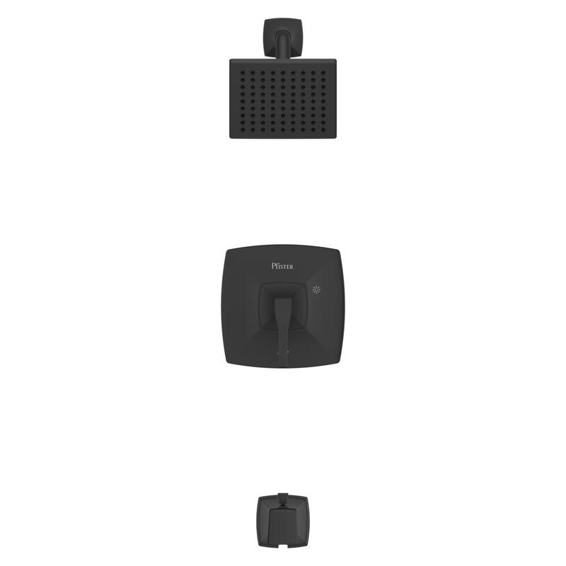 Pfister LG89-8HT Holliston Tub and Shower Trim Package with 1.75GPM