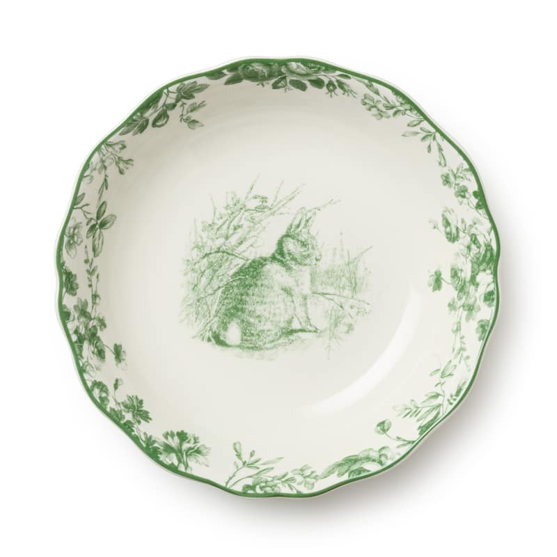 Certified International Le Jardin Set of 4 Soup Bowl 8" 4 asst - 8"W x 8"D x 2"H