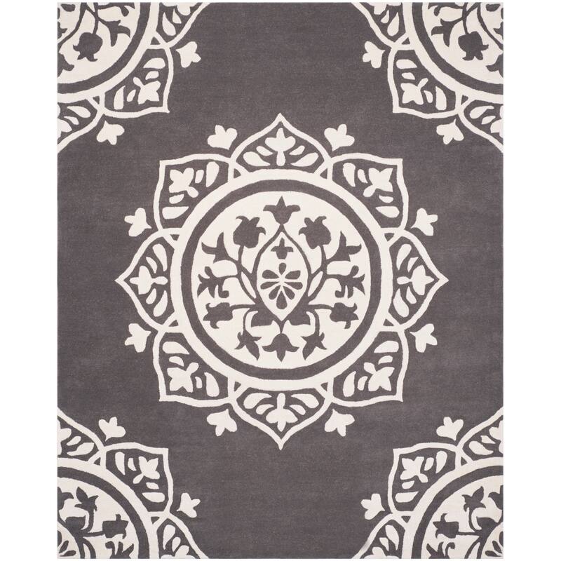 SAFAVIEH Handmade Bella Naina Modern Floral Wool Rug