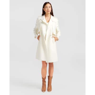 Palm City Wool Blend Coat