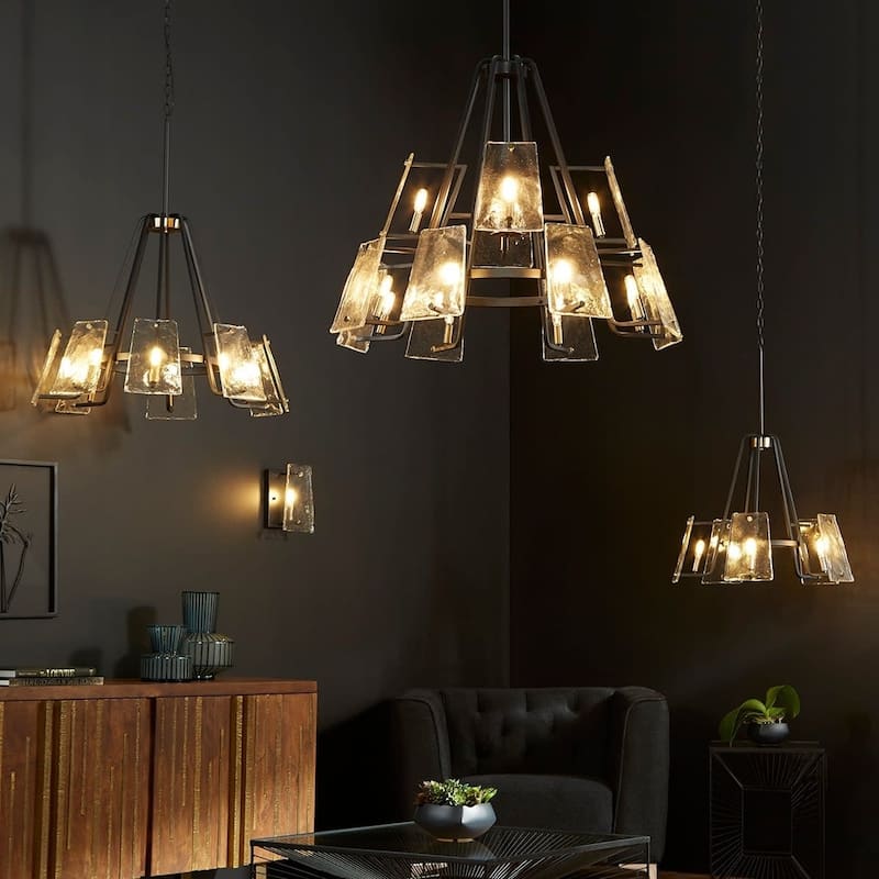 Quorum International 637-12 Tioga 12 Light 36" Wide Ring Chandelier