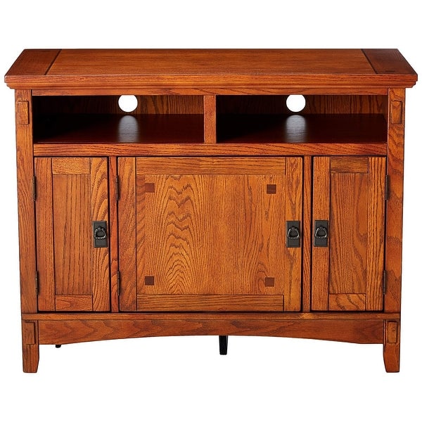 Cross Island TV Stand Medium Brown Cross Island TV Stand Medium Brown ...