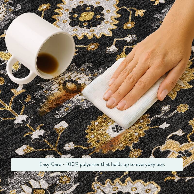 Machine Washable Indoor/ Outdoor Global Durango Chantille Rug