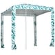 preview thumbnail 2 of 16, Outsunny Quick Beach Cabana Canopy Umbrella, 6.5' Easy-Assembly Sun-Shade Shelter with Sandbags and Carry Bag, Cool UV50+