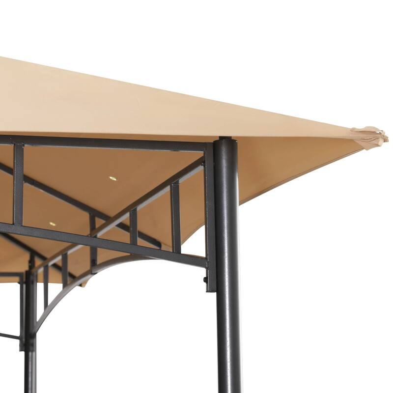 ABCCANOPY Patio Gazebo with Double Roof and Durable Canopy