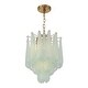 preview thumbnail 11 of 9, Crystorama Lighting Group OLL-6004 Ollie 4 Light 14" Wide Pendant /