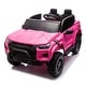 preview thumbnail 78 of 116, 24V 4WD Ride-On Truck for Kids, Two-Seater, Remote Control, Bluetooth, Suspension System, Ages 3+ Pink