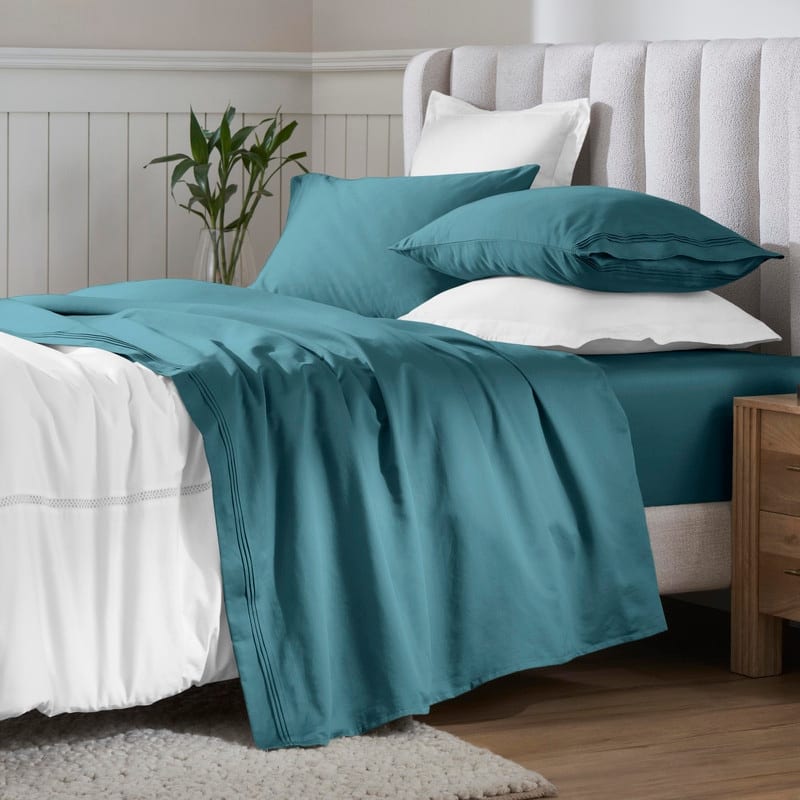 Superior Egyptian Cotton 650 Thread Count Deep Pocket Solid Sheet Set