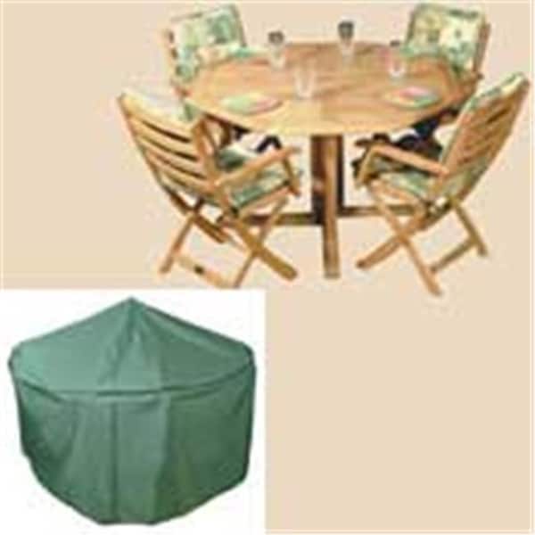 Bosmere C521 84 Inch Round Table And Chairs Polyethylene Cover Bosmere C521 84 Inch Round Table And Chairs Polyethylene Cover