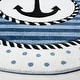 preview thumbnail 20 of 22, SAFAVIEH Carousel Kids Aftina Nautical Anchor Rug