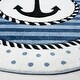 preview thumbnail 25 of 26, SAFAVIEH Carousel Kids Sybill Nautical Anchor Rug