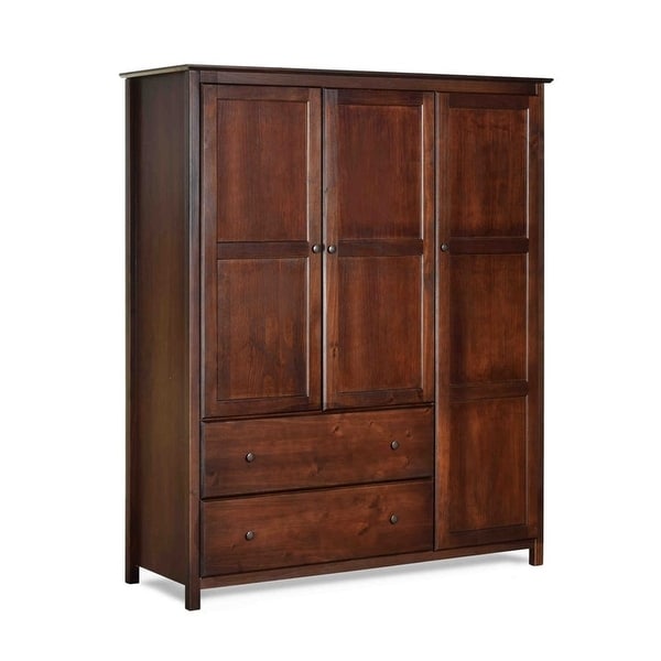Dark shop cherry armoire