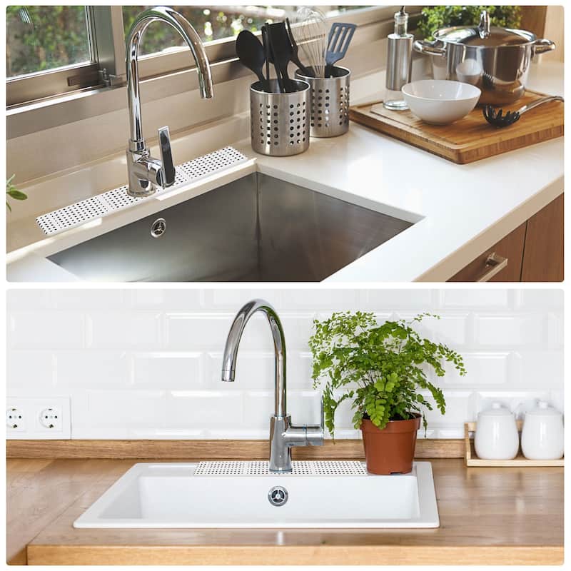 1 Pcs Sink Splash Guard Pad for Kitchen, Square