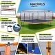 preview thumbnail 4 of 4, Machrus Upper Bounce 12 x 12 FT Square Trampoline Set with Premium Top-Ring Enclosure and Safety Pad - 12 x 12 Ft