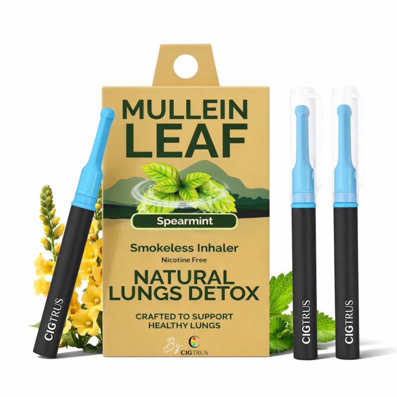 Cigtrus Mullein Leaf Smokeless Inhaler 3 Pack - Green