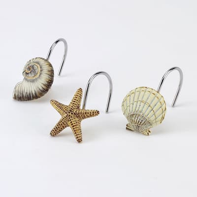 Avanti Linens Antigua Shower Hooks - Multicolor